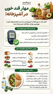 مهار قند خون در آشپزخانه!