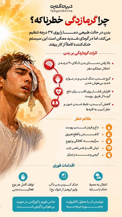 چرا گرمازدگی خطرناکه؟