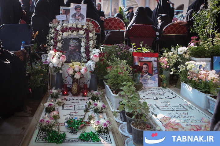 نخستین سالگرد شهادت شهدای جنگ ۱۲ روزه در بهشت زهرا(س)