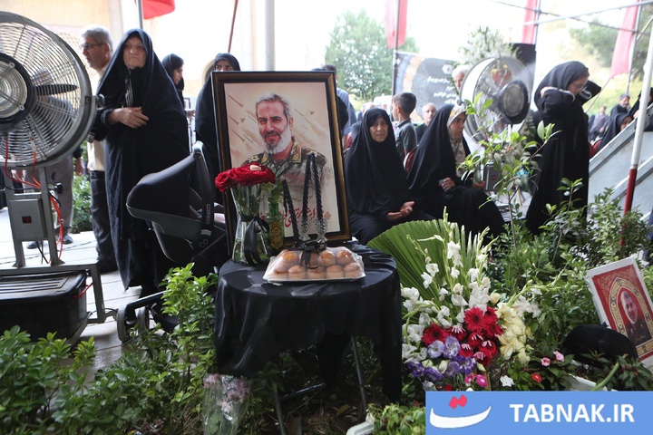 نخستین سالگرد شهادت شهدای جنگ ۱۲ روزه در بهشت زهرا(س)