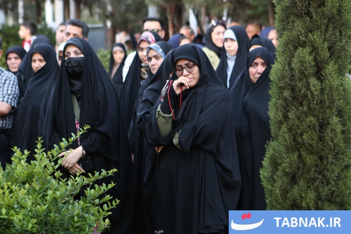 نخستین سالگرد شهادت شهدای جنگ ۱۲ روزه در بهشت زهرا(س)