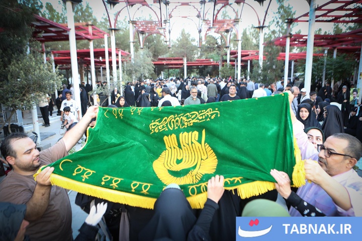 نخستین سالگرد شهادت شهدای جنگ ۱۲ روزه در بهشت زهرا(س)