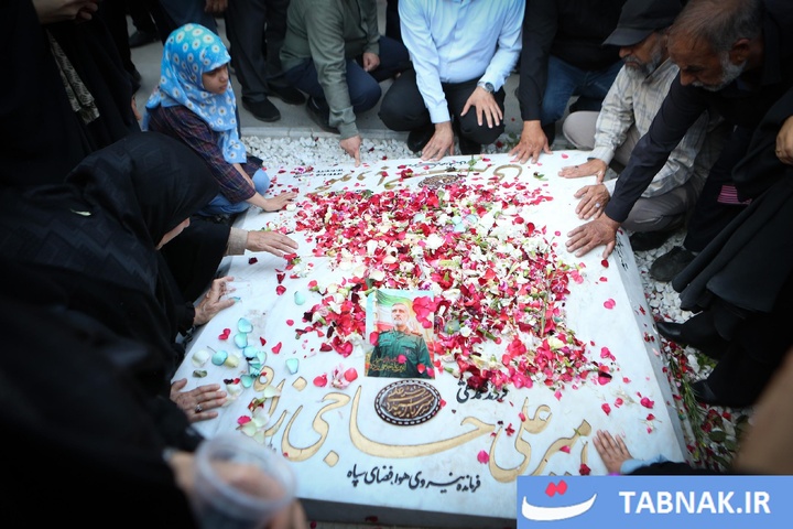 نخستین سالگرد شهادت شهدای جنگ ۱۲ روزه در بهشت زهرا(س)