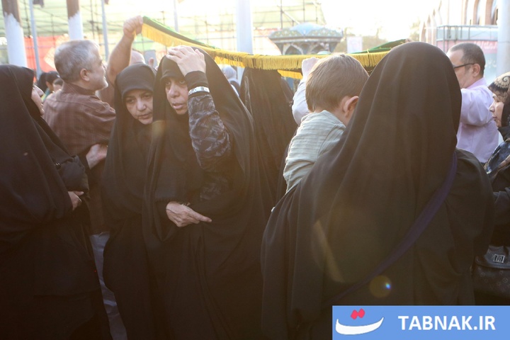 نخستین سالگرد شهادت شهدای جنگ ۱۲ روزه در بهشت زهرا(س)