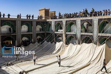 آیین سنتی پوش‌کشی در یزد