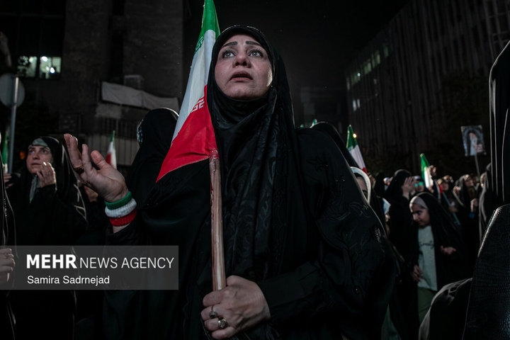 مناجات و توسل به امام زمان(عج) در سوگ رهبر شهید انقلاب