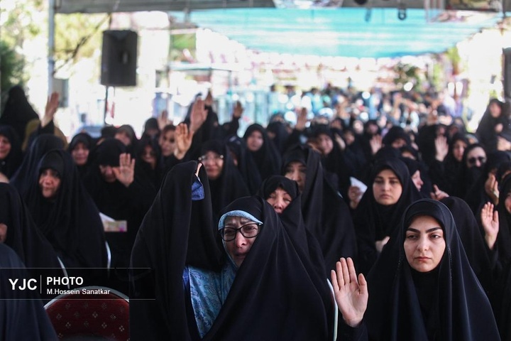 آیین بزرگداشت سالگرد شهادت فرماندهان شهید و شهدای اقتدار ایران در جنگ تحمیلی ۱۲ روزه