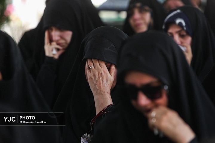 آیین بزرگداشت سالگرد شهادت فرماندهان شهید و شهدای اقتدار ایران در جنگ تحمیلی ۱۲ روزه
