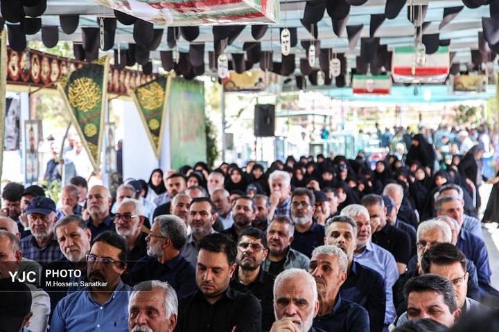 آیین بزرگداشت سالگرد شهادت فرماندهان شهید و شهدای اقتدار ایران در جنگ تحمیلی ۱۲ روزه