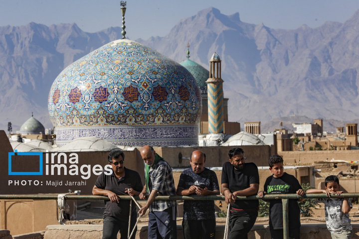 آیین سنتی پوش‌کشی در یزد