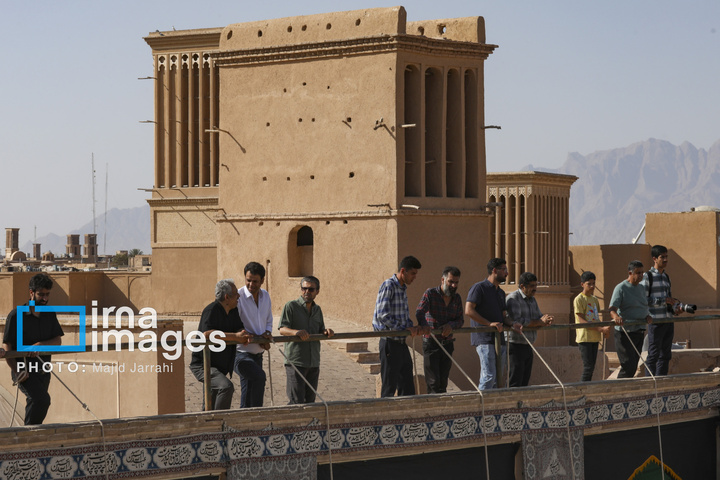 آیین سنتی پوش‌کشی در یزد