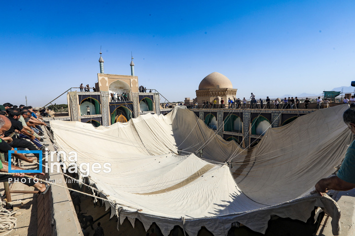 آیین سنتی پوش‌کشی در یزد
