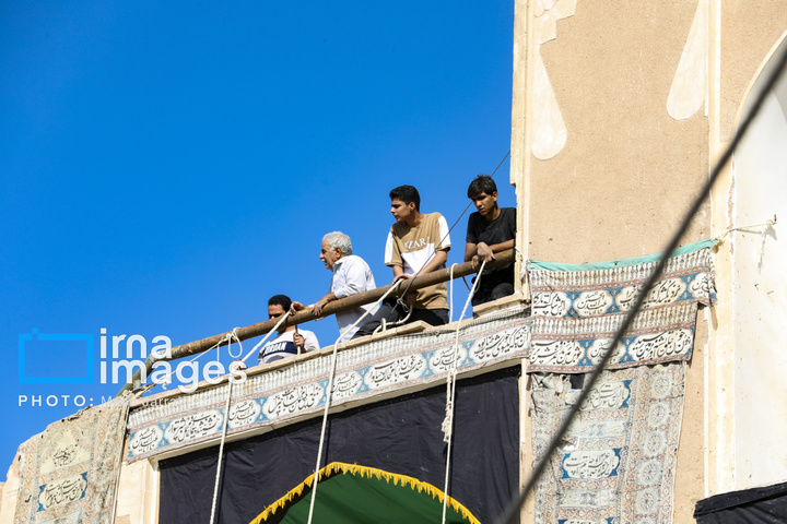 آیین سنتی پوش‌کشی در یزد