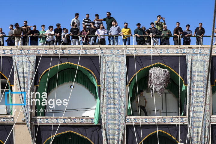 آیین سنتی پوش‌کشی در یزد