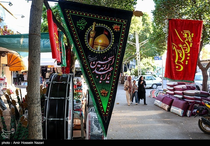 آماده سازی هیئت های مذهبی در آستانه ماه محرم - قزوین