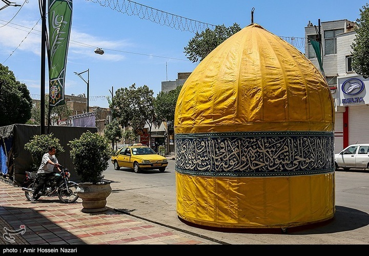 آماده سازی هیئت های مذهبی در آستانه ماه محرم - قزوین