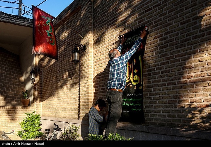 آماده سازی هیئت های مذهبی در آستانه ماه محرم - قزوین