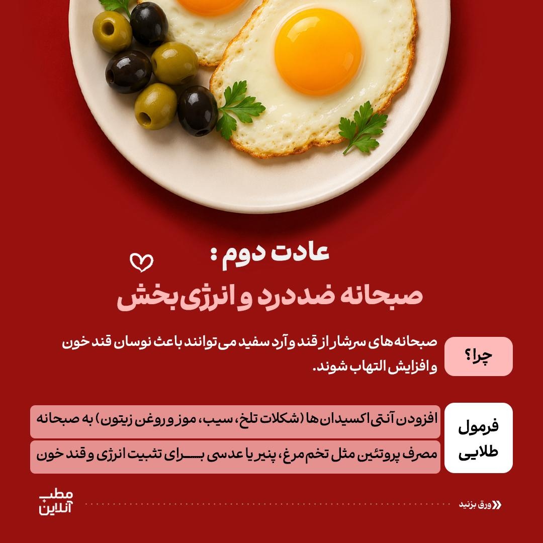 ۶ عادت صبحگاهی؛ برای از بینبردن التهاب بدن!