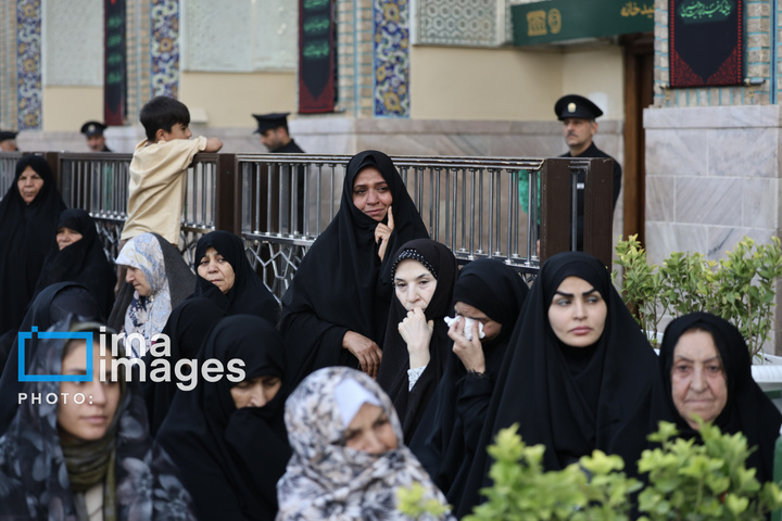 آئین اذن عزا در حرم مطهر رضوی