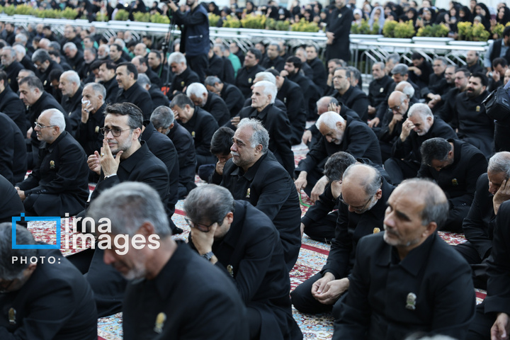 آئین اذن عزا در حرم مطهر رضوی