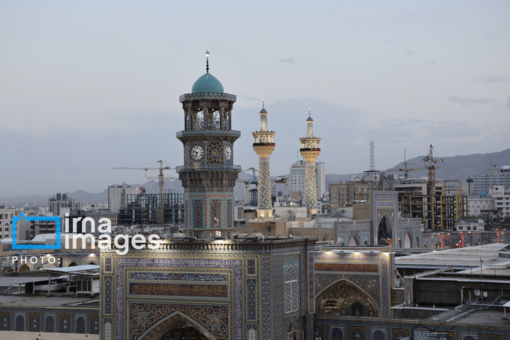 آئین اذن عزا در حرم مطهر رضوی
