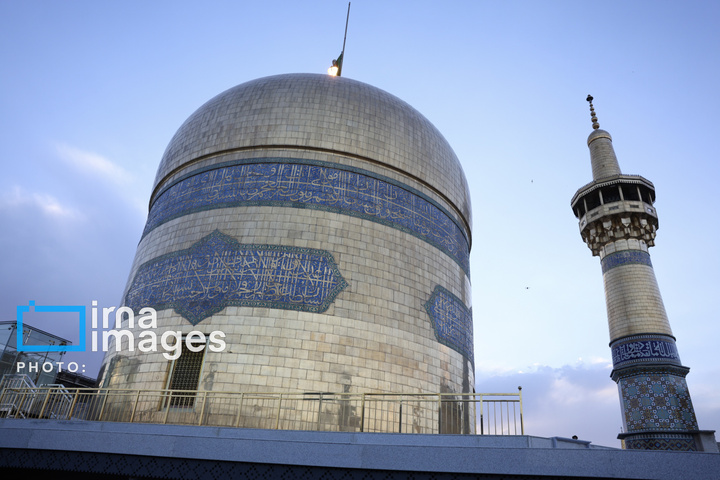 آئین اذن عزا در حرم مطهر رضوی