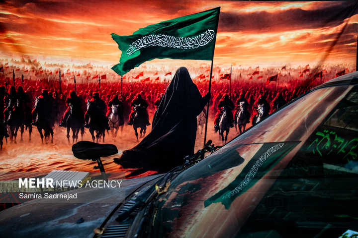بازار سیاهی‌فروشی تهران در آستانه محرم
