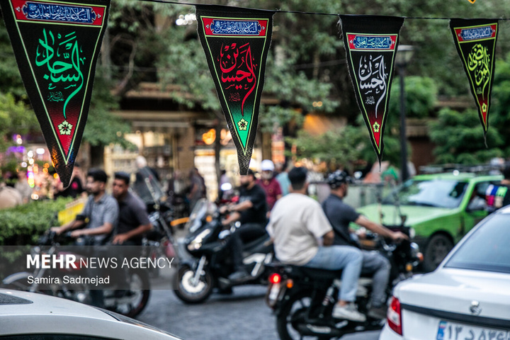 بازار سیاهی‌فروشی تهران در آستانه محرم