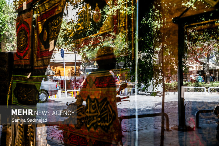 بازار سیاهی‌فروشی تهران در آستانه محرم
