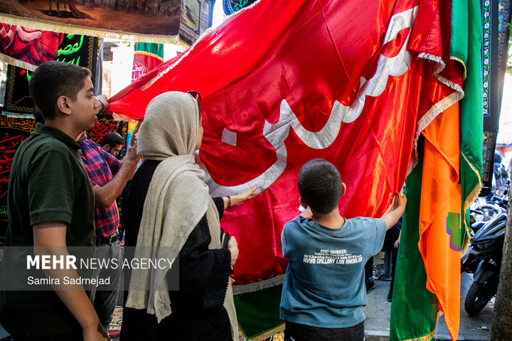 بازار سیاهی‌فروشی تهران در آستانه محرم
