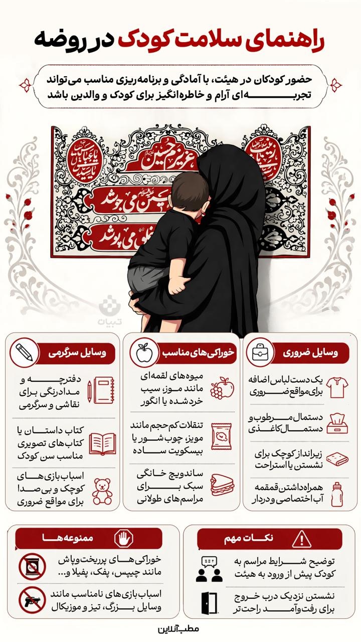 راهنمای سلامت کودک در روضه راهنمای سلامت کودک در روضه