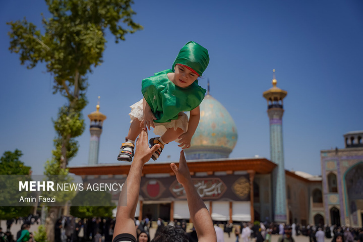 مراسم «شیرخوارگان حسینی» در سراسر کشور