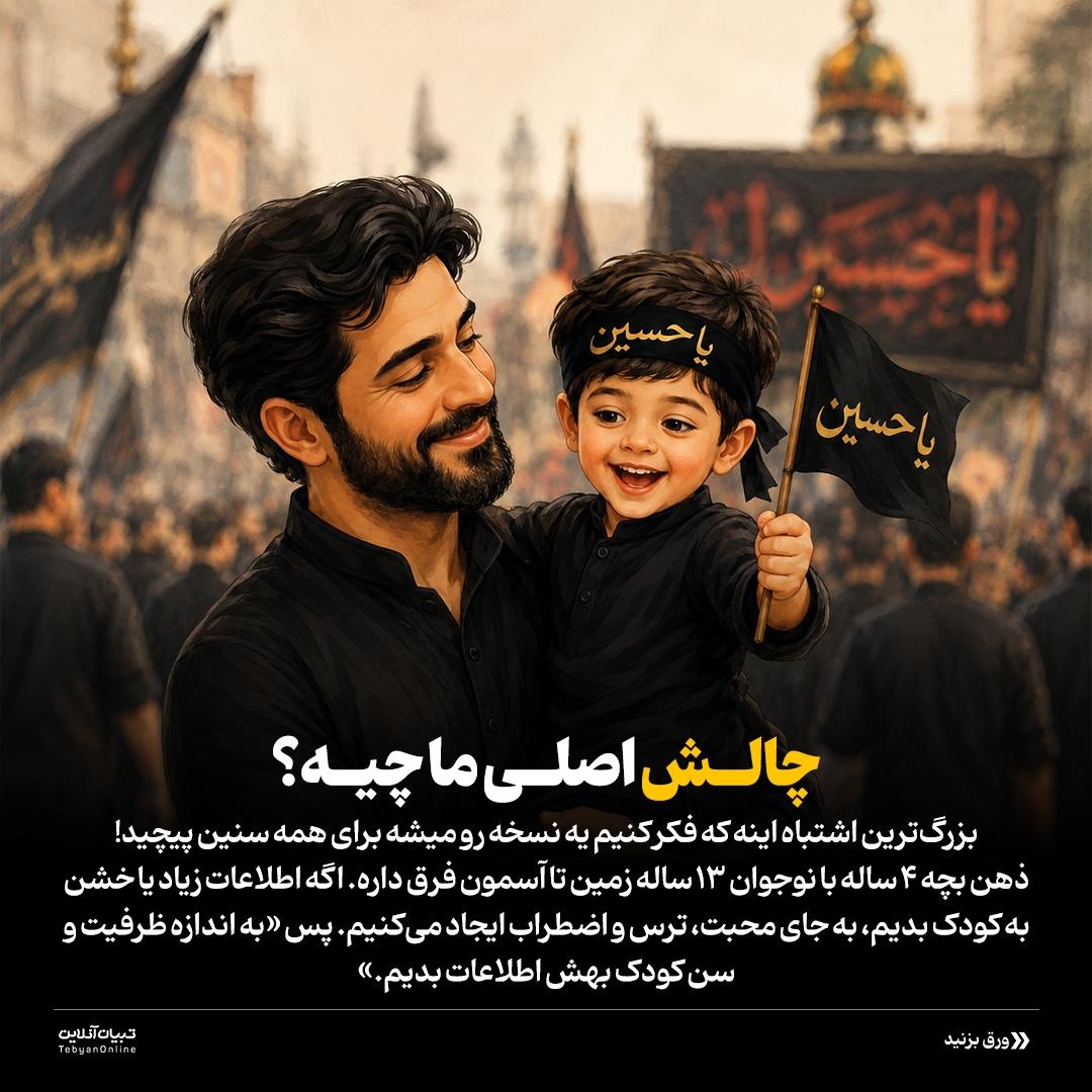 الفبای کربلا برای بچه‌ها