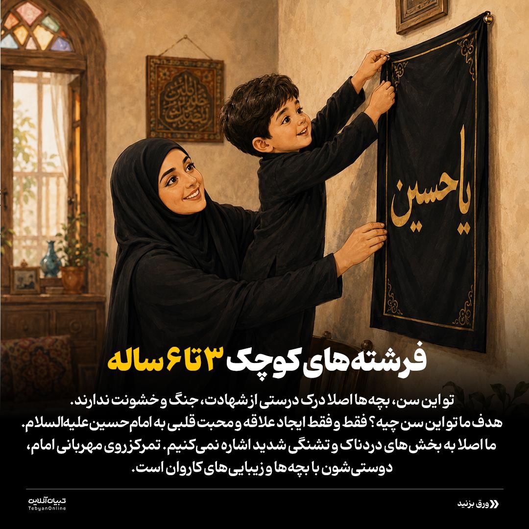 الفبای کربلا برای بچه‌ها