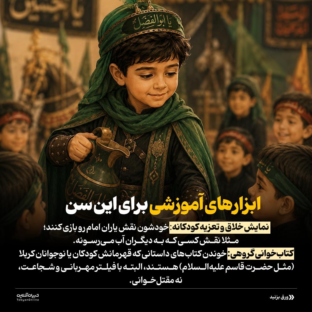 الفبای کربلا برای بچهها
