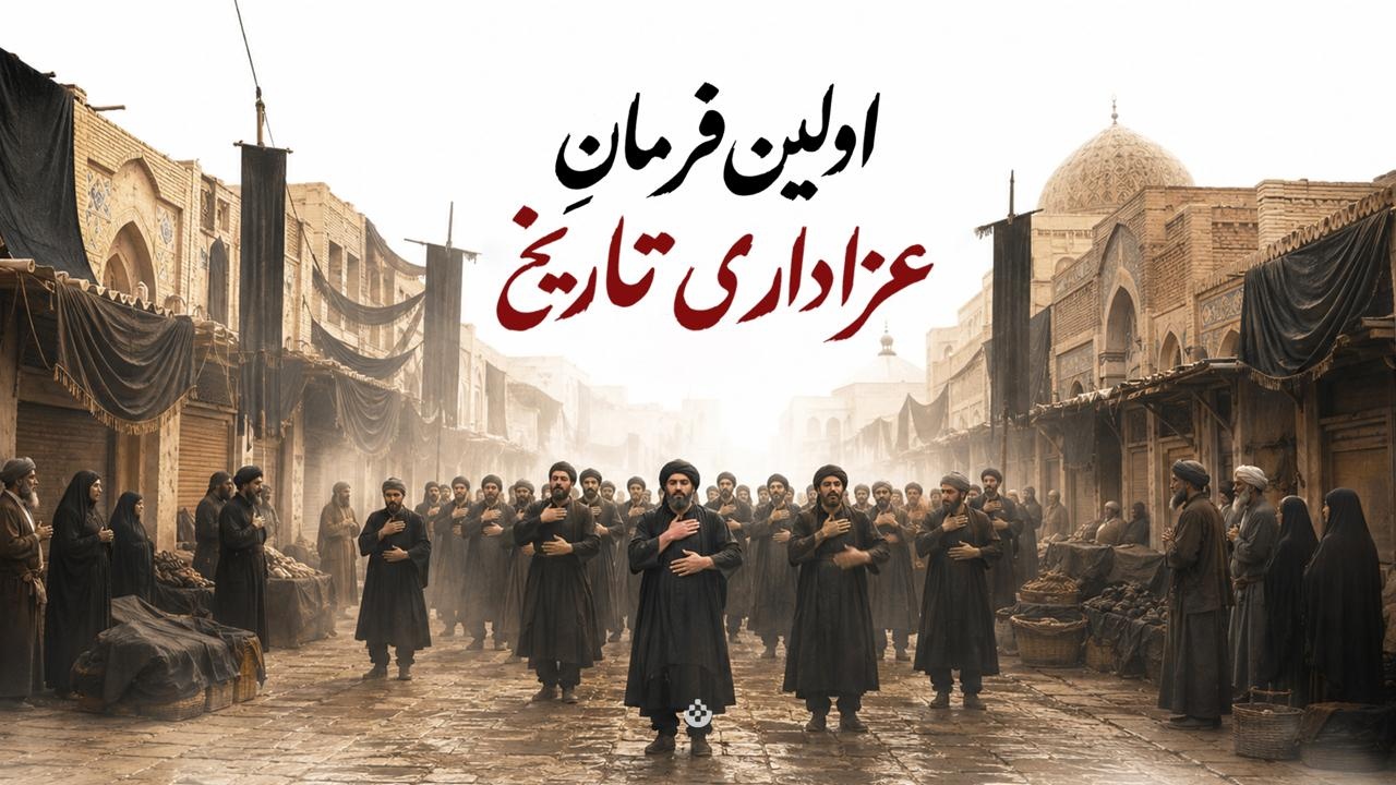 اولین فرمانِ عزاداری تاریخ