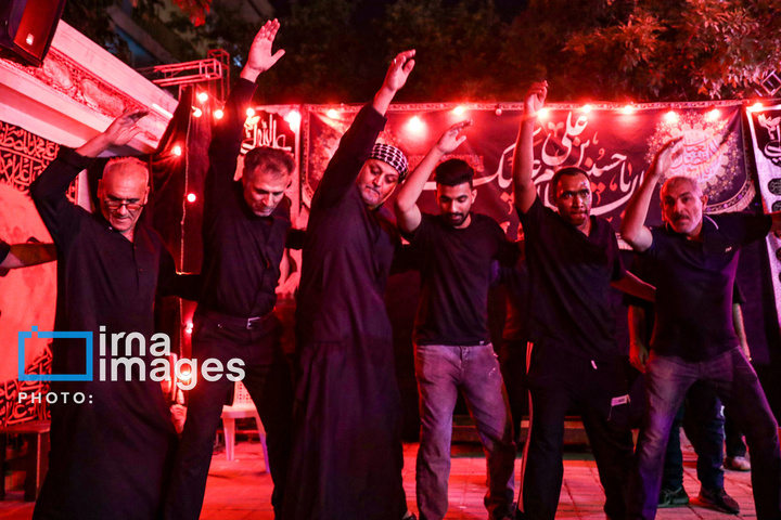 مراسم سنتی سینی گردانی حضرت قاسم (علیه السلام) در مشهد