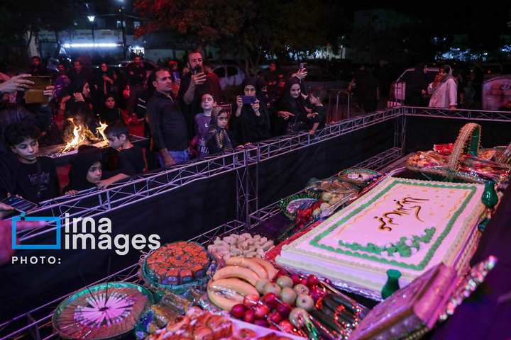 مراسم سنتی سینی گردانی حضرت قاسم (علیه السلام) در مشهد