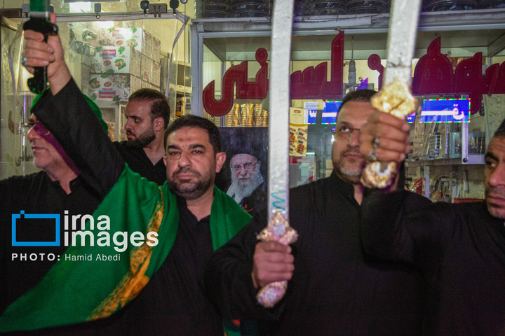 مراسم عزاداری مشق شمشیر
