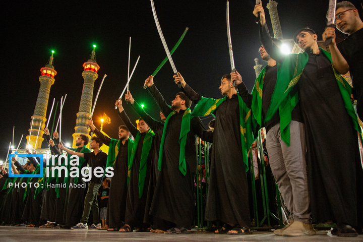 مراسم عزاداری مشق شمشیر
