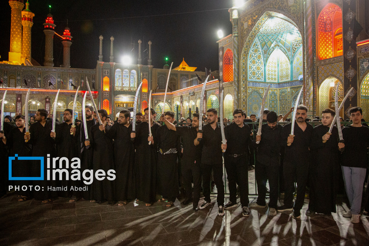 مراسم عزاداری مشق شمشیر