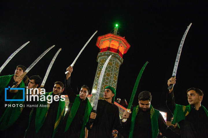 مراسم عزاداری مشق شمشیر
