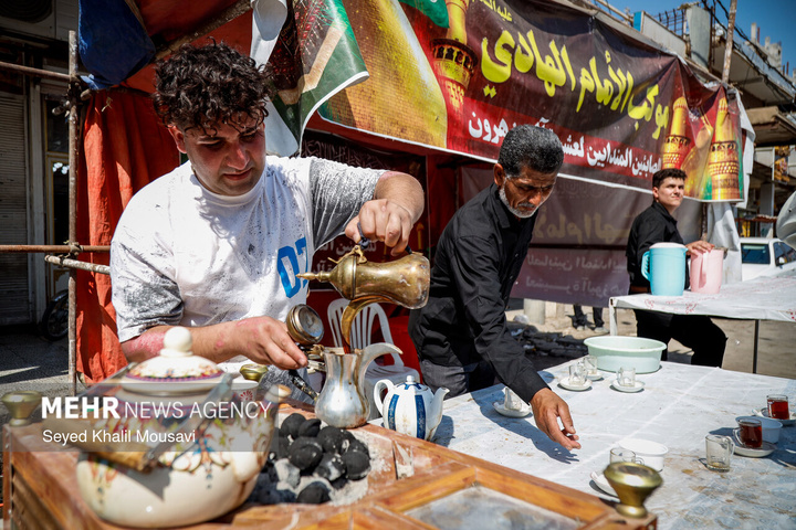 مراسم یوم‌ُالعَباس در حمیدیه خوزستان