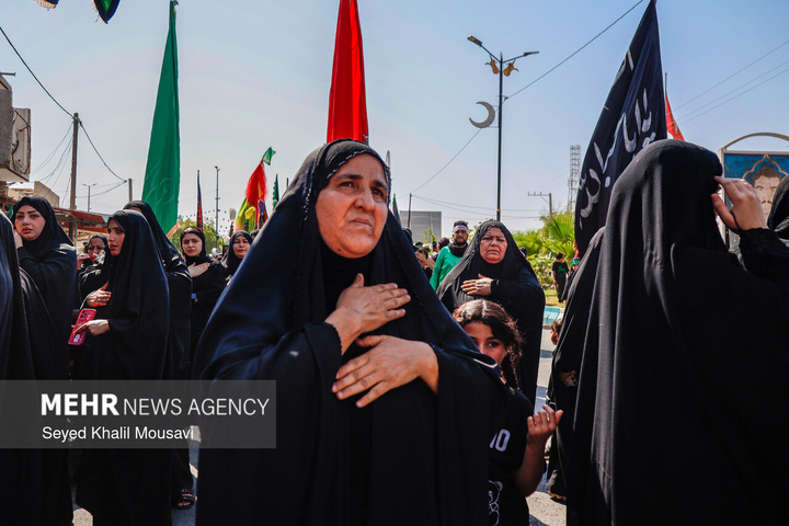 مراسم یوم‌ُالعَباس در حمیدیه خوزستان