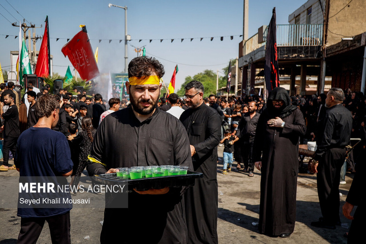 مراسم یوم‌ُالعَباس در حمیدیه خوزستان