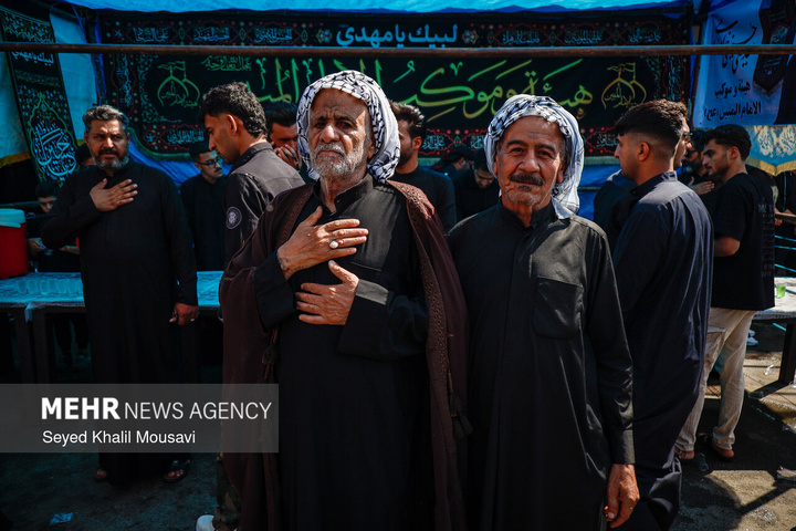 مراسم یوم‌ُالعَباس در حمیدیه خوزستان
