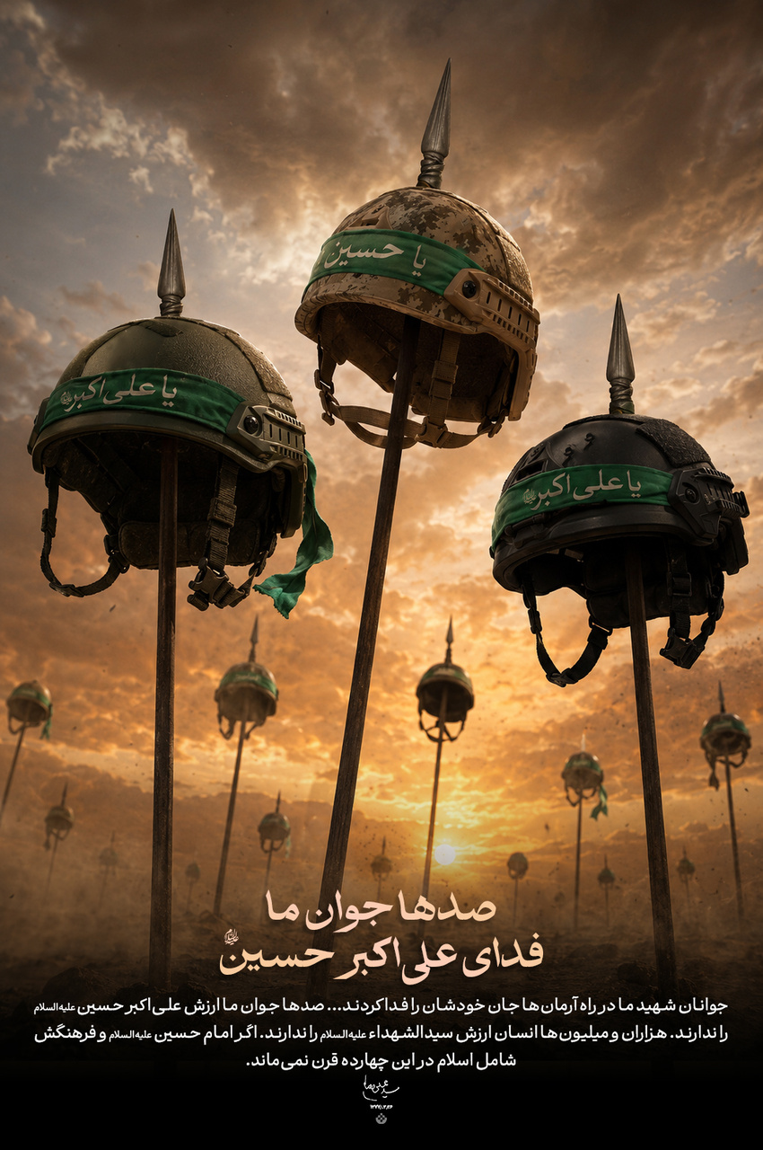 صدها جوان ما فدای علی اکبر حسین علیه السلام