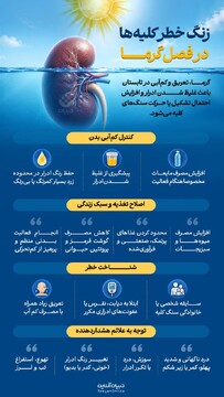 زنگ خطر کلیه ها در فصل گرما