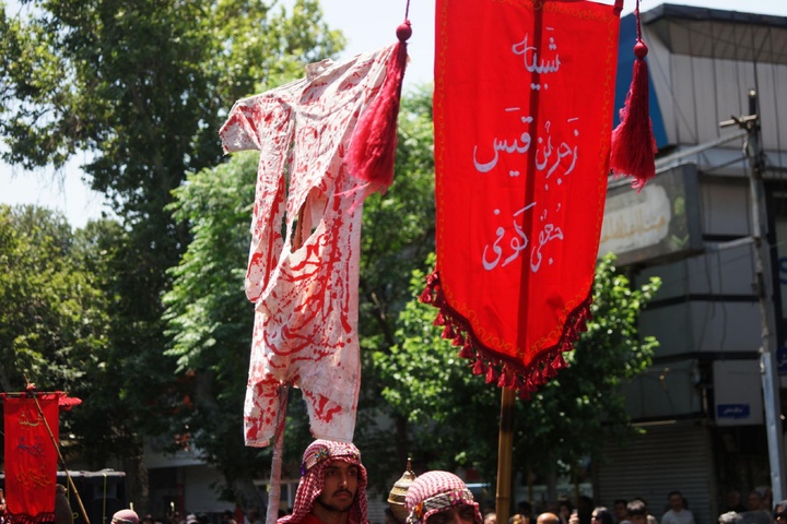 عزاداری دسته بنی‌اسد در خیابان ری تهران
