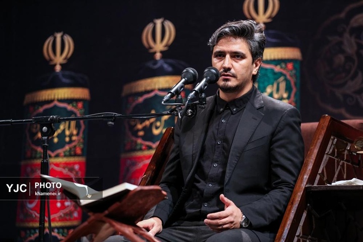 آخرین شب مراسم عزاداری حضرت اباعبدالله الحسین(علیه السلام) در جوار محل شهادت قائد شهید انقلاب اسلامی